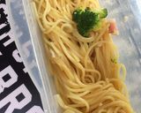 お一人様レンチンしめじとベーコンのパスタ作り方3写真