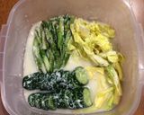 簡単酒粕漬け　野菜を切ってほっとくだけ作り方4写真