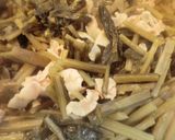 ♪豚肉と野沢菜の炒め煮 本当に美味し~い作り方2写真