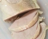 茹で鶏とトマトのパスタ白ワイン風味作り方7写真