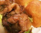 簡単✨美味しい焼肉バーガー作り方5写真