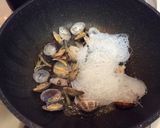 あさりの春雨とにら炒め作り方4写真