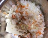 豆腐一丁ハンバーグ作り方2写真