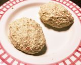 豆腐一丁ハンバーグ作り方3写真