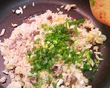 しめじ嵩増し炒飯作り方4写真