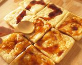 お湯かけて塗ればOK!春色いなり寿司作り方3写真