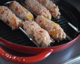 ストウブグリルでチキンのシシカバブ風作り方5写真