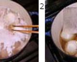 肉団子とかぶの煮物作り方4写真