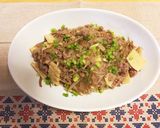 ひき肉とごぼうと春雨のうま煮作り方6写真