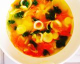 春野菜:パセリのバター味噌汁作り方5写真
