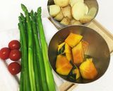 新じゃが まるごと ゴロッと揚げサラダ作り方1写真