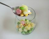 リーフレタスとポテトのグラスサラダ作り方6写真