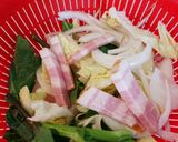 たっぷり春野菜のナポリタン作り方2写真