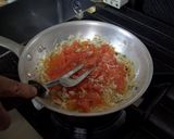 しらすとトマトソースのパスタ作り方8写真