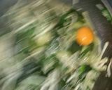 もやにらわかめの卵とじ作り方2写真