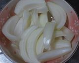 豚トロと玉ねぎの甘辛炒め作り方1写真