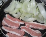 豚トロと玉ねぎの甘辛炒め作り方2写真