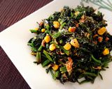ほうれん草とツナコーンのケチャチーズ炒め作り方4写真