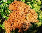 これだけでご飯が食べれる！ニラ納豆！作り方3写真