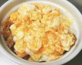 カツ丼！麺つゆで簡単！ふわっとたまご！作り方3写真