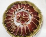 自家製酢醤油で☆新玉たっぷり鰹のたたき作り方5写真