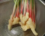 旬☆葉生姜の味噌漬け～おまけもね♡作り方1写真