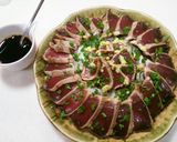自家製酢醤油で☆新玉たっぷり鰹のたたき作り方9写真