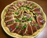自家製酢醤油で☆新玉たっぷり鰹のたたき作り方10写真