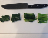 ☆ほうれん草とトマトのカレー炒め☆作り方1写真