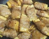 簡単美味しい♪筍の豚肉巻き〜甘辛ダレで〜作り方4写真
