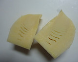 筍（タケノコ）のゆで方 椿の葉使用編作り方8写真