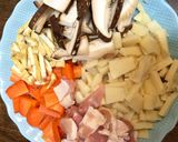 具がいっぱ〜いの♪満足タケノコご飯作り方1写真