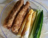 太巻き風♡カツサンド作り方2写真