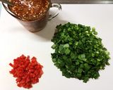 【作り置き】簡単美味しい基本の彩り肉味噌作り方1写真
