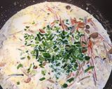 残り物きんぴらごぼうでスープパスタ☆作り方4写真