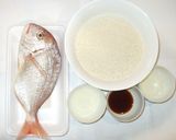 魚・鯛めし♪炊飯器で！簡単鯛炊き込みご飯作り方1写真