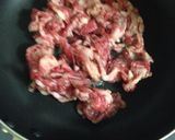 タケノコと牛肉の炒め物作り方2写真