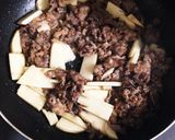 タケノコと牛肉の炒め物作り方4写真