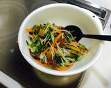 簡単！彩り野菜のナムル風作り方4写真