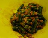 納豆いんげん　卵乗せご飯　美味しいヤツ作り方3写真