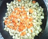 コロコロきんぴら丼作り方1写真