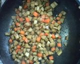 コロコロきんぴら丼作り方2写真