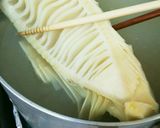 ヒラメのムニエルたけのこソース作り方1写真