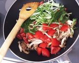 残り物野菜でコンソメパスタ作り方4写真