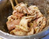たまキャベにんにくしょうが焼き。作り方2写真