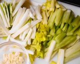 相性抜群！！イカ白菜セロリのシンプル炒め作り方2写真