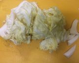 俺流！春キャベツと豚肉の生姜味噌炒め作り方2写真