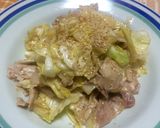 俺流！春キャベツと豚肉の生姜味噌炒め作り方7写真