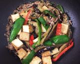 【彩り肉味噌で】茄子と厚揚げの肉味噌炒め作り方4写真