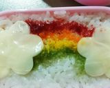 虹のお弁当【キャラ弁】作り方5写真